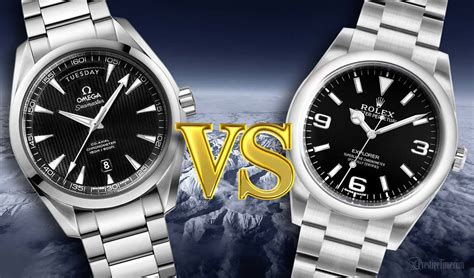 rolex explorer 1 vs aqua terra|Rolex explorer vs omega.